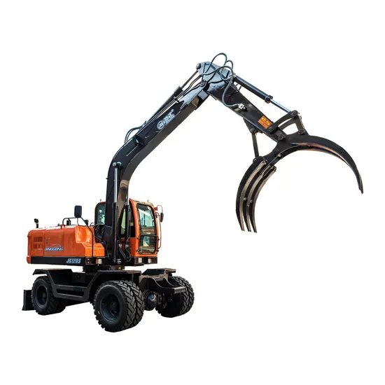 Dispositif de préhension hydraulique Jg120s pour le recyclage des textiles et la manutention des matériaux agricoles